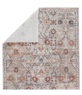 Vibe by Jaipur Living Katalia Trellis Gray/ Rust Area Rug (9'3"X13'3")