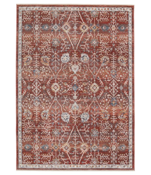 Terra Area Rug Vibe by Jaipur Living Katalia Trellis Red/ Blue Area Rug (8'X10')