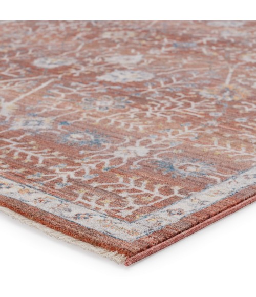 Terra Area Rug Vibe by Jaipur Living Katalia Trellis Red/ Blue Area Rug (8'X10')
