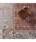 Terra Area Rug Vibe by Jaipur Living Katalia Trellis Red/ Blue Area Rug (8'X10')