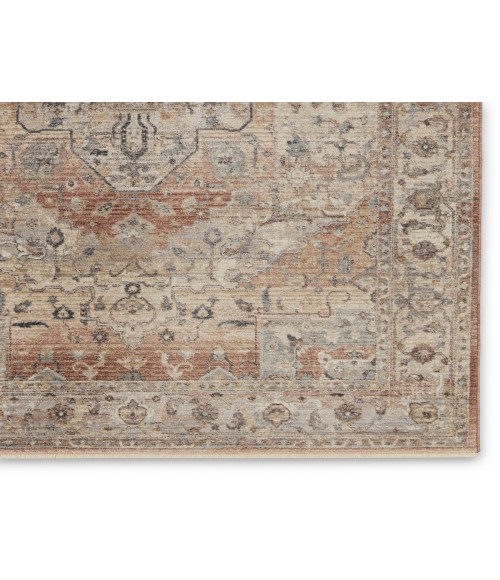 Vibe by Jaipur Living Starling Medallion Tan/ Pink Area Rug 9'3"X13'7"