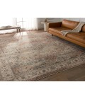 Vibe by Jaipur Living Starling Medallion Tan/ Pink Area Rug 9'3"X13'7"