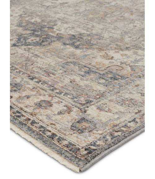 Vibe by Jaipur Living Starling Medallion Tan/ Slate Area Rug 9'3"X13'7"