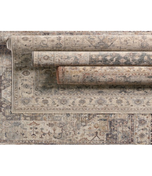 Vibe by Jaipur Living Starling Medallion Tan/ Cream Area Rug 5'3"X8'1"
