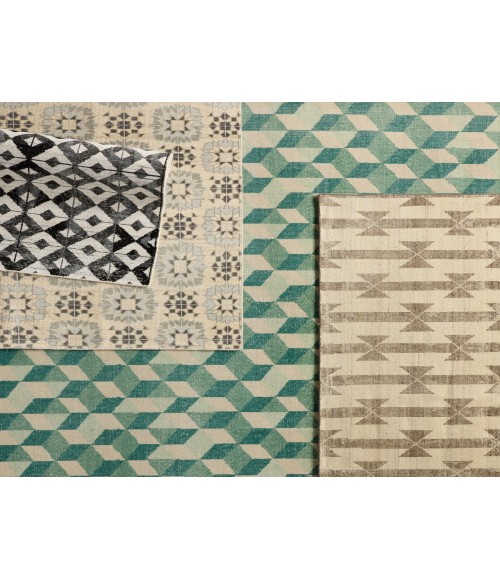 Jaipur Living Tessera By Verdehome Green TSS04 6 ft. X 9 ft. Rectangle Rug