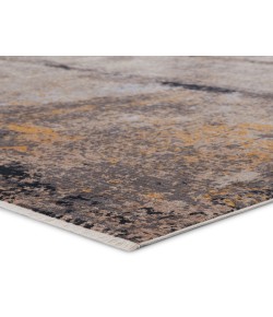 Vibe by Jaipur Living Tunderra Trevena TUN08 Gray/Gold 8 ft. 10 in. X 12 ft. 7 in. Rectangle Rug