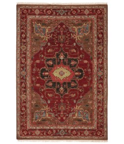 Artemis By Jaipur Living York Hand-Knotted Medallion Red/ Brown Ut02 Area Rug 10 ft. X 14 ft. Rectangle