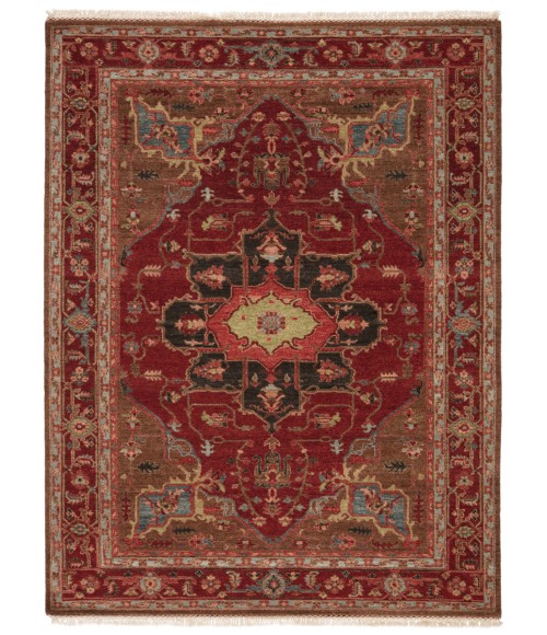 Uptown By Artemis Area Rug Artemis by Jaipur Living York Hand-Knotted Medallion Red/ Brown Area Rug (9'X12')