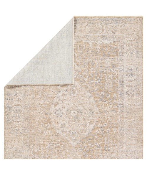 Jaipur Living Vekhea Yellow/Gold Vek01 18 In. Swatch Square Rug