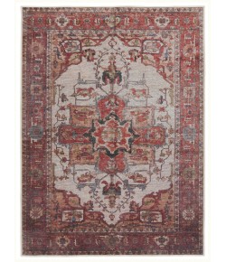 Jaipur Living Vindage Rust VIN03 18 in. Swatch Square Rug