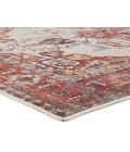 VIN03 Hepburn Rug Vibe by Jaipur Living Hepburn Medallion Rust/ Beige Area Rug 9'2"X12'