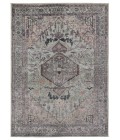 VIN04 Abbott Rug Vibe by Jaipur Living Abbott Medallion Green/ Dark Brown Area Rug 7'10"X10'