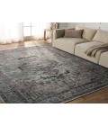 VIN04 Abbott Rug Vibe by Jaipur Living Abbott Medallion Green/ Dark Brown Area Rug 7'10"X10'