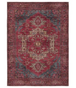 Vibe by Jaipur Living Vindage Gloria VIN06 Red - Blue 9 ft. 2 in. X 12 ft. Rectangle Rug
