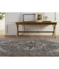 VIN07 Chaplin Rug Vibe by Jaipur Living Chaplin Medallion Green/ Blue Area Rug 7'10"X10'