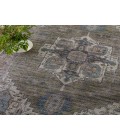 VIN07 Chaplin Rug Vibe by Jaipur Living Chaplin Medallion Green/ Blue Area Rug 7'10"X10'