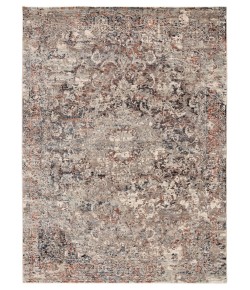 Jaipur Living Valentia Niran VLN02 Gray/Rust 6 ft. X 9 ft. Rectangle Rug