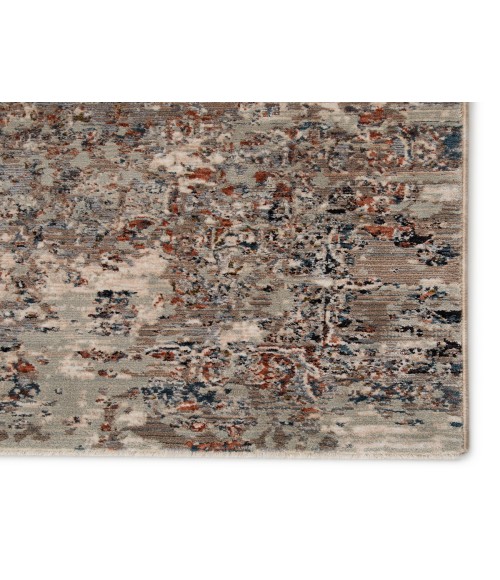 Valentia Area Rug Jaipur Living Niran Medallion Gray/ Rust Area Rug (6'X9')
