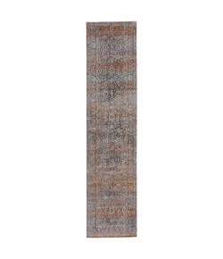 Jaipur Living Valentia Elio VLN03 Gray/Black 2 ft. 5 in. X 10 ft. Rectangle Rug