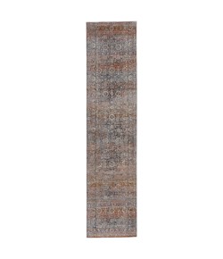 Jaipur Living Elio Oriental Gray/ Black Runner Vln03 Area Rug 2 ft. 5 in. X 10 ft. Runner