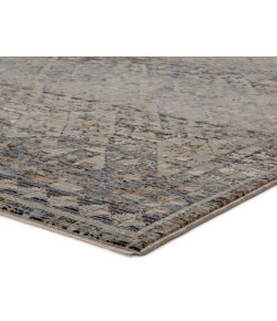 Jaipur Living Valentia Cashel VLN06 Gray/Dark Blue 2 ft. 5 in. X 10 ft. Rectangle Rug