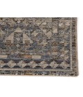 Valentia Area Rug Jaipur Living Cashel Tribal Gray/ Dark Blue Runner Rug (2'5"X10')