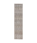 Valentia Area Rug Jaipur Living Cashel Tribal Gray/ Dark Blue Runner Rug (2'5"X10')