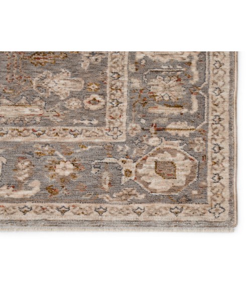 Valentia Area Rug Jaipur Living Amaris Oriental Gray/ Cream Area Rug (9'3"X13'3")