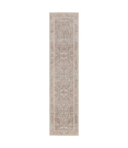 Jaipur Living Valentia Amaris VLN08 Gray/Cream 2 ft. 5 in. X 10 ft. Rectangle Rug