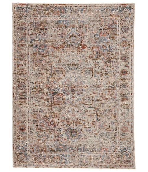 VLN09 Pierce Rug Jaipur Living Pierce Medallion Gray/ Multicolor Area Rug 12'X15'6"