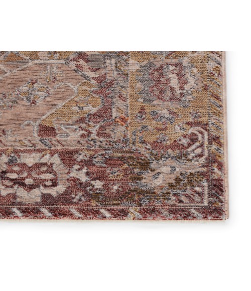 Jaipur Living Thessaly Medallion Gold/ Maroon Area Rug (6'X9')