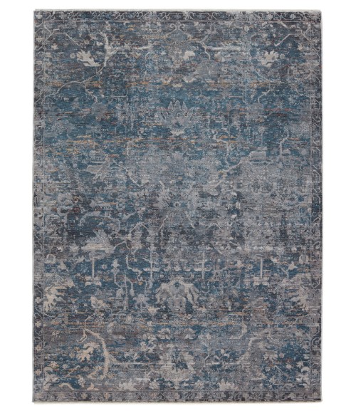 Valentia Area Rug Jaipur Living Cicely Floral Blue/ Gray Area Rug (8'X10')