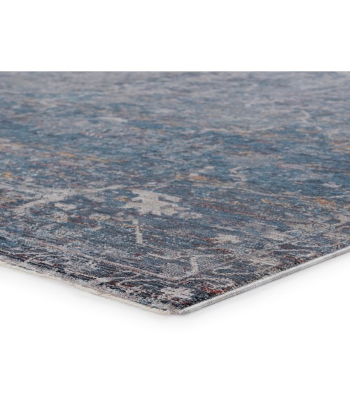 Valentia Area Rug Jaipur Living Cicely Floral Blue/ Gray Area Rug (8'X10')