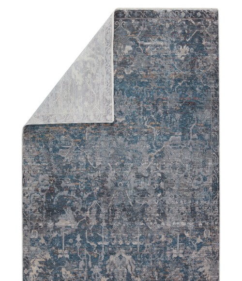 Valentia Area Rug Jaipur Living Cicely Floral Blue/ Gray Area Rug (8'X10')