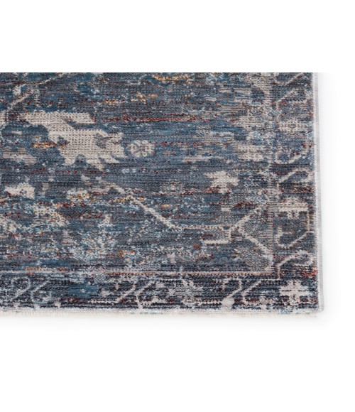 Valentia Area Rug Jaipur Living Cicely Floral Blue/ Gray Area Rug (8'X10')