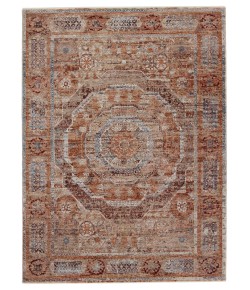 Jaipur Living Valentia Rust VLN15 18 in. Swatch Square Rug