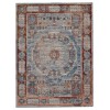 Jaipur Living Valentia Arcadia VLN16 Blue Red 2 ft. 5 in. X 10 ft. Rectangle Rug