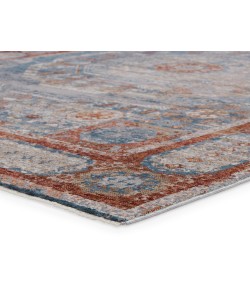 Jaipur Living Valentia Arcadia VLN16 Blue Red 2 ft. 5 in. X 10 ft. Rectangle Rug