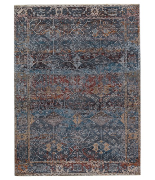 Jaipur Living Thessaly Medallion Dark Blue/ Red Area Rug (6'X9')