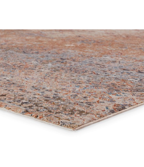 Valentia Area Rug Jaipur Living Elianna Floral Tan/ Rust Area Rug (6'X9')