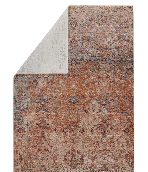Valentia Area Rug Jaipur Living Elianna Floral Tan/ Rust Area Rug (6'X9')