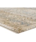 VLN22 Skylark Rug Jaipur Living Skylark Trellis Gray/ Cream Runner Rug 2'5"X10'