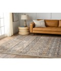 VLN22 Skylark Rug Jaipur Living Skylark Trellis Gray/ Cream Runner Rug 2'5"X10'