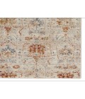 VLN23 Ozella Rug Jaipur Living Ozella Trellis Taupe/ Red Runner Rug 2'5"X10'