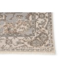 Vienne Area Rug Jaipur Living Alain Medallion Gray/ Cream Area Rug (9'6"X12'6")