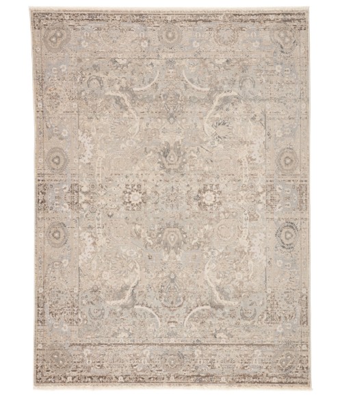 Jaipur Living Baptiste Oriental Gray/ Cream Area Rug (7'10"X10'10")