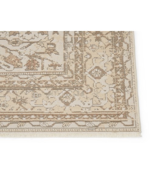Vienne Area Rug Jaipur Living Valentin Oriental Cream/ Light Gray Area Rug (5'X7'6")