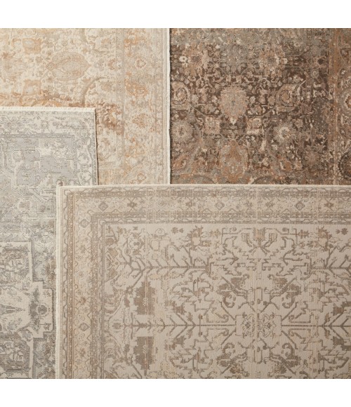 Vienne Area Rug Jaipur Living Valentin Oriental Cream/ Light Gray Area Rug (5'X7'6")