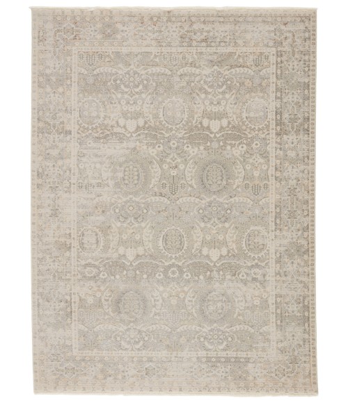 Vienne Area Rug Jaipur Living Michon Oriental Gray/ Cream Runner Rug (2'6"X8')