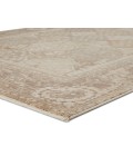 Jaipur Living Lourdes Trellis Gold/ Light Gray Runner Rug (2'6"X8')